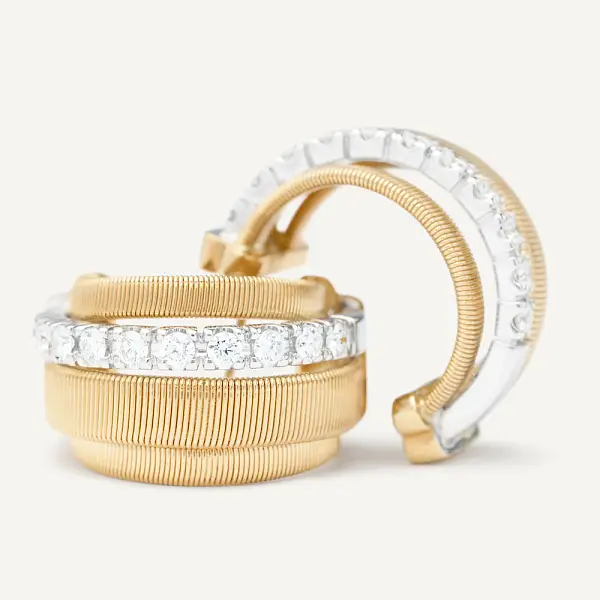 Gold Earrings Marco Bicego Masai OG413 B YW M5