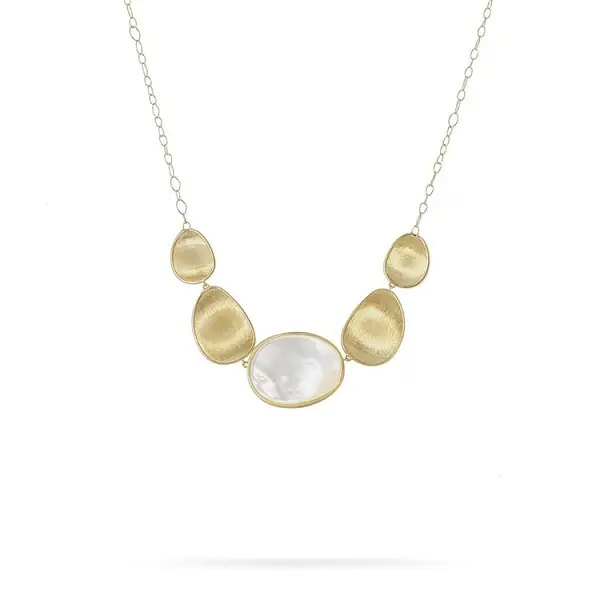 Gold Necklace with Pearl Marco Bicego Lunaria