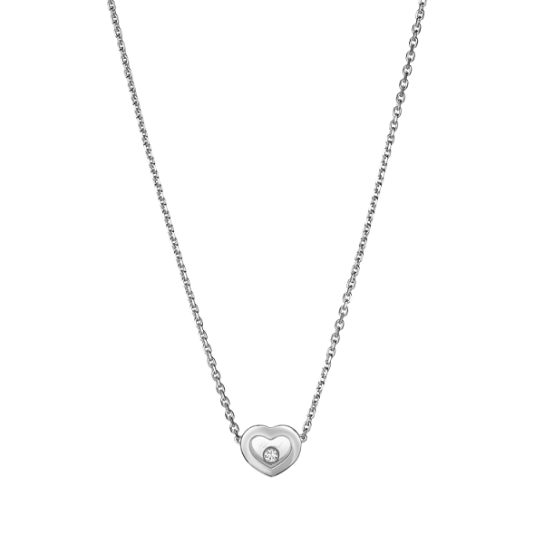 Gold Chopard Happy Diamonds Necklace 81A054-1001