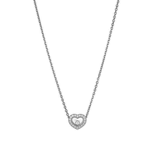 Gold Chopard Happy Diamonds Necklace 81A054-1201