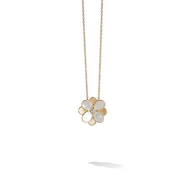 Gold Marco Bicego Lunaria Necklace CB2434-MPW B Y