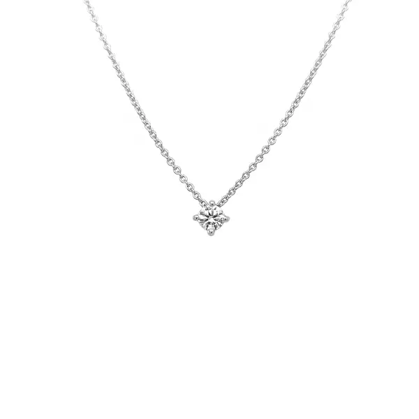 Gold Pendant with Diamond