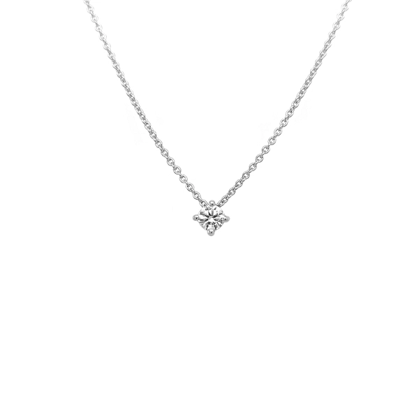 Gold Pendant with Diamond