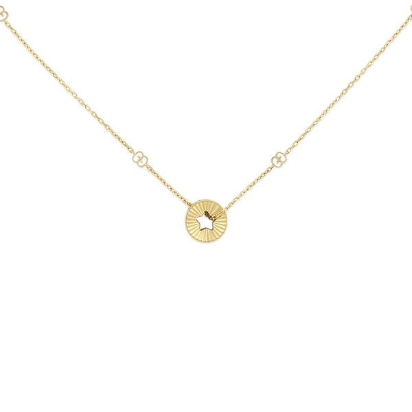 Gold Gucci Icon Necklace YBB729363001