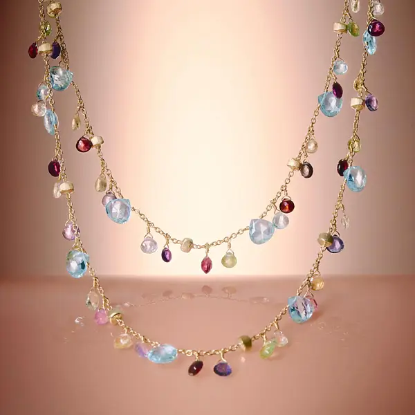 Gold Necklace Marco Bicego Paradise CB2585 MIX01T Y