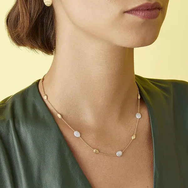 Gold Necklace Marco Bicego Siviglia CB1838-E B YW