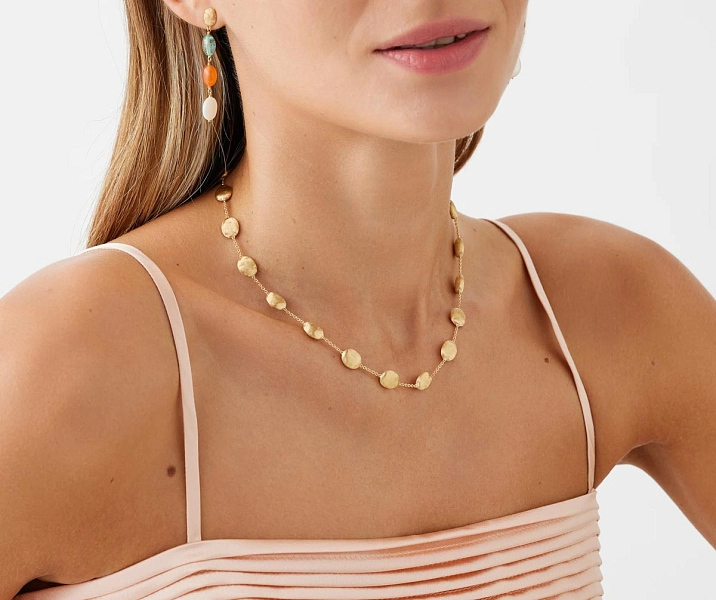 Gold Necklace Marco Bicego Siviglia CB538-E Y