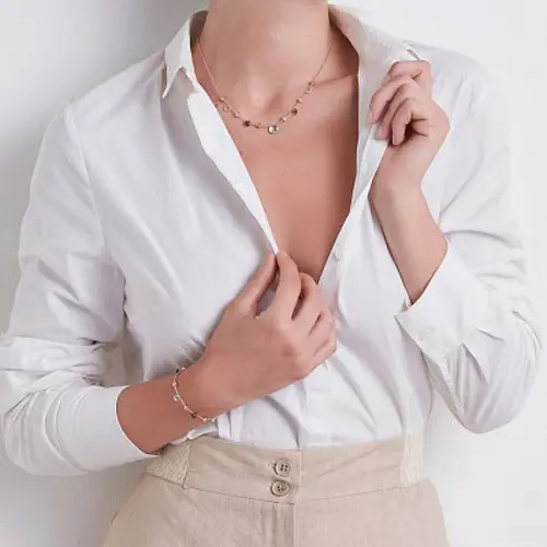 Gold Necklace Marco Bicego Paradise CB1260 MIX240 Y