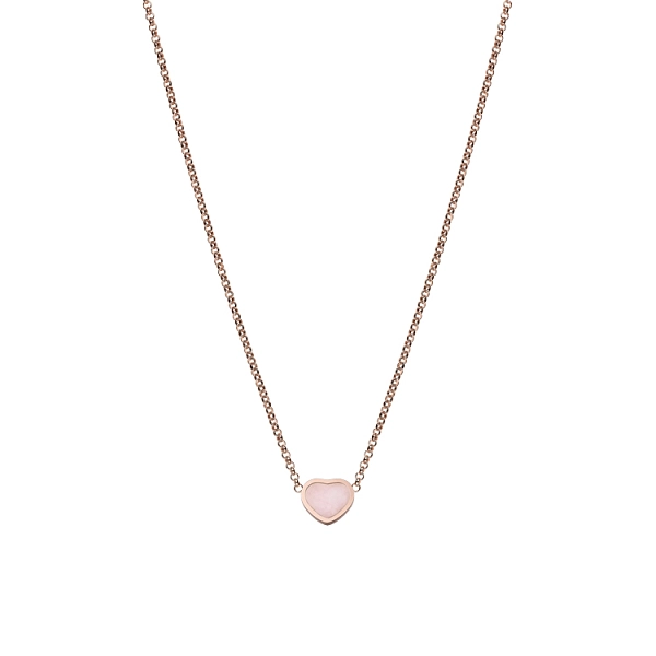 Gold Chopard Happy Hearts Necklace 81A086-5620