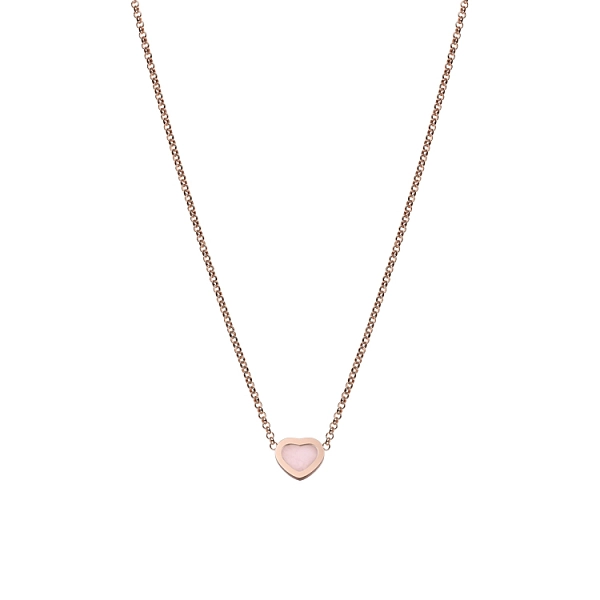 Gold Chopard Happy Hearts Necklace 81A086-5620