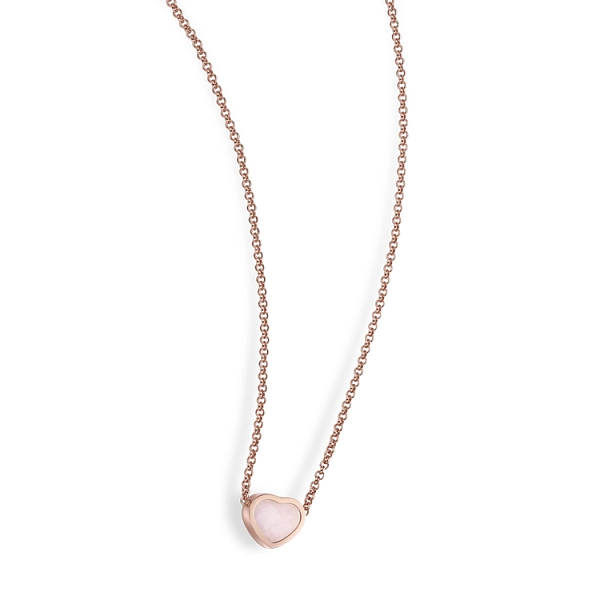 Gold Chopard Happy Hearts Necklace 81A086-5620