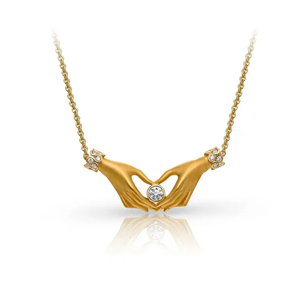 Gold Necklace Carrera y Carrera Bonadea Maxi