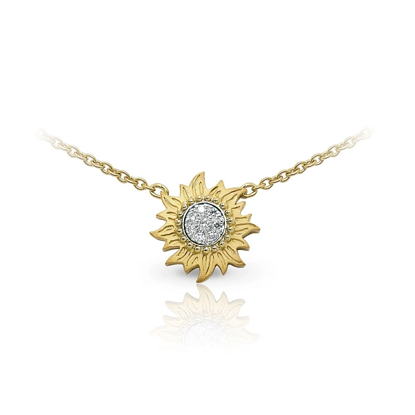 Gold Necklace Carrera y Carrera Sol y Sombra