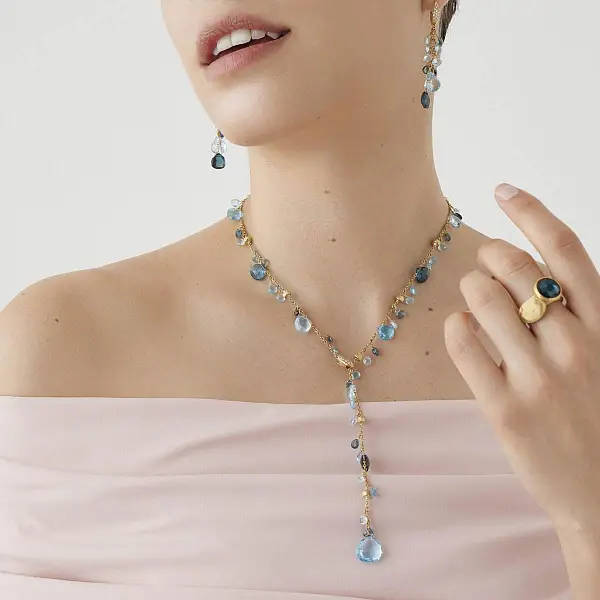 Gold Necklace Marco Bicego Paradise CB2586 B TP01 Y