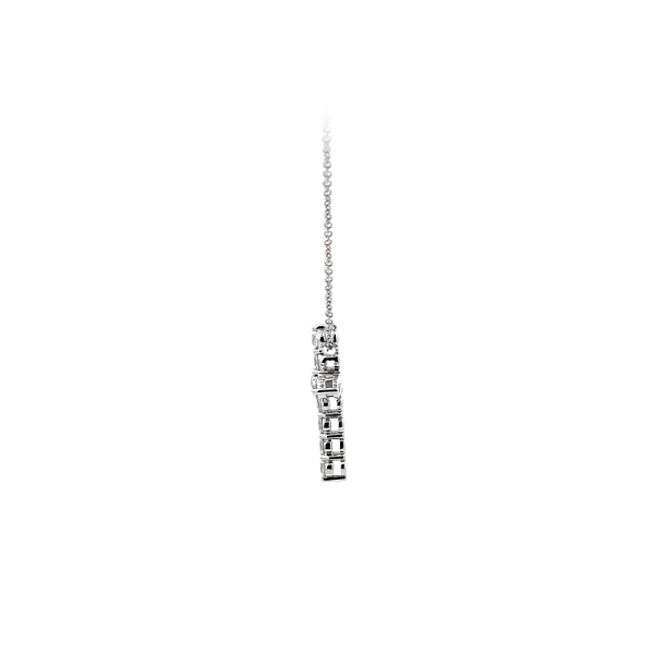 Gold Necklace Cross Diamonds