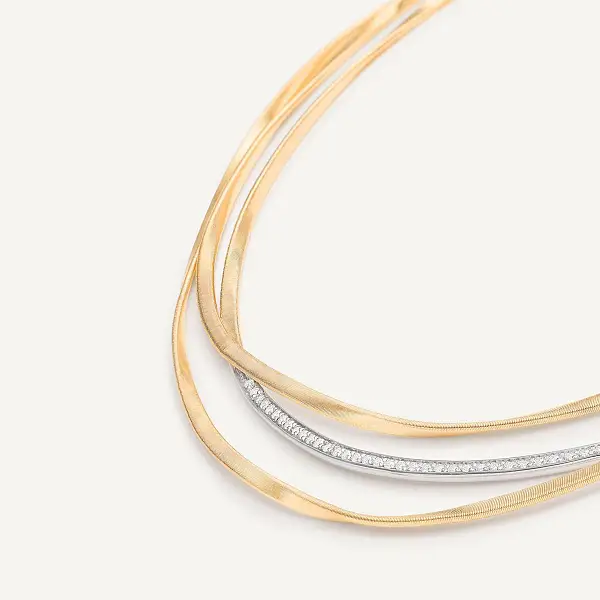 Gold Marco Bicego Marrakech Necklace CG848 B YW M5