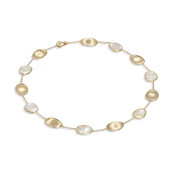 Gold Marco Bicego Lunaria Necklace CB2099 MPW Y 02