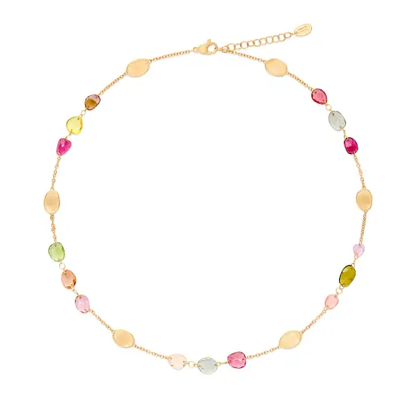 Gold Marco Bicego Lunaria Necklace CB2867 TM01 Y