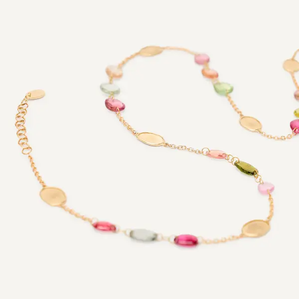 Gold Marco Bicego Lunaria Necklace CB2867 TM01 Y