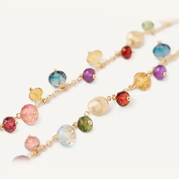 Gold Necklace Marco Bicego Africa Gemstones CB2781 MIX02 Y