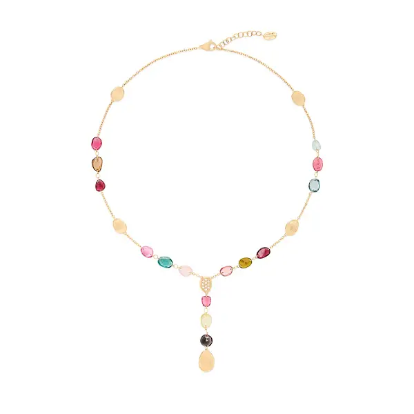 Gold Necklace Marco Bicego Lunaria Color CB2870-B TM01 Y