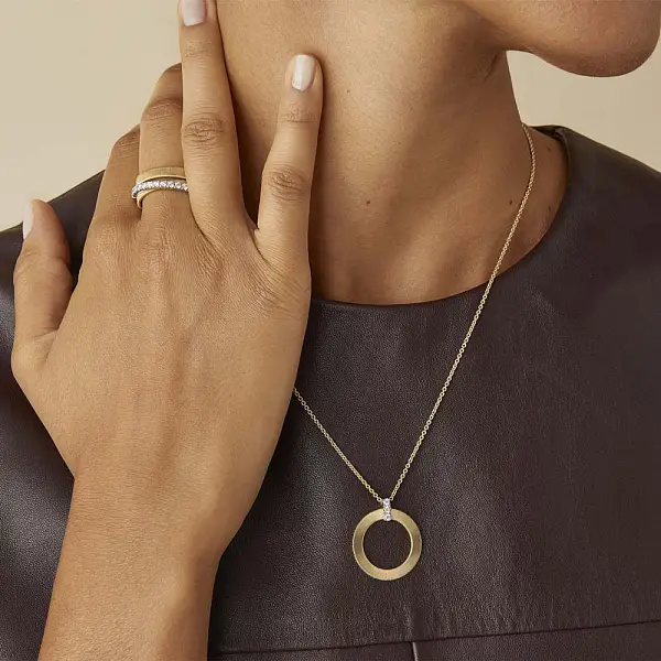 Gold Necklace Marco Bicego Masai CG797 B YW M5