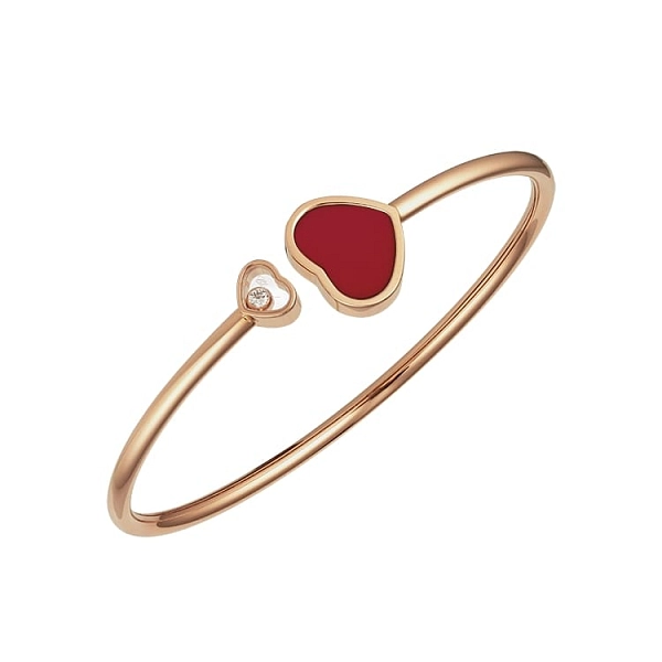 Gold Chopard Happy Hearts Bracelet 857482-5703