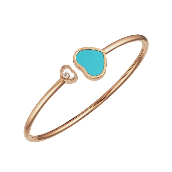 Gold Chopard Happy Hearts Bracelet 857482-5403
