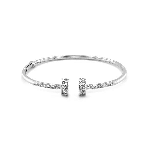 Gold Bracelet with Diamonds