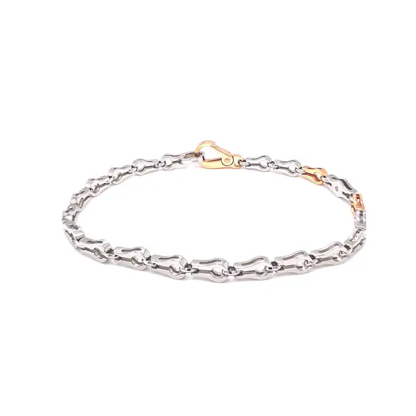 Gold Bracelet Zancan Eternity EB272RB