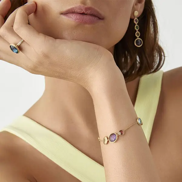 Gold Bracelet Marco Bicego Jaipur BB1485 MIX01 Y