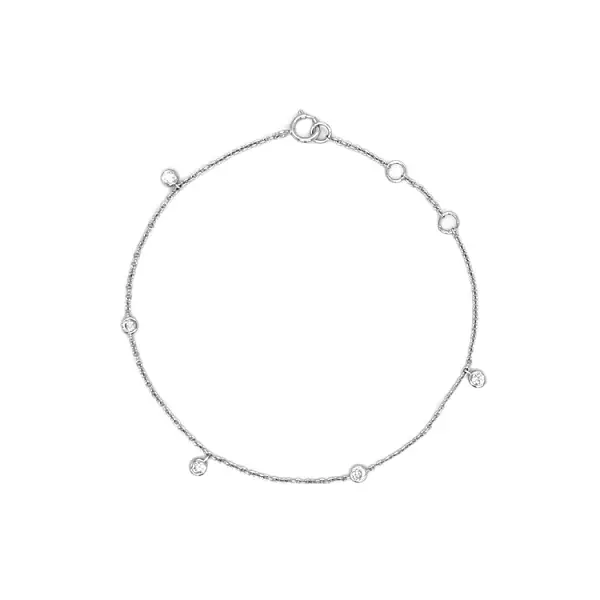 Gold Bracelet with Diamonds