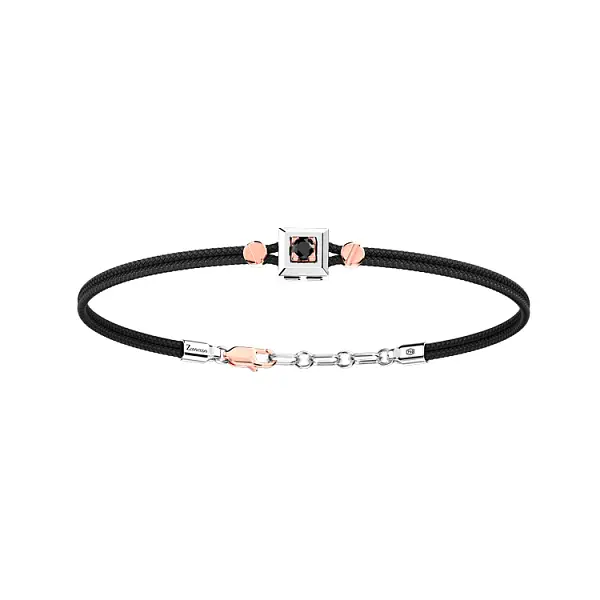 Gold Bracelet Zancan with Red Diamond