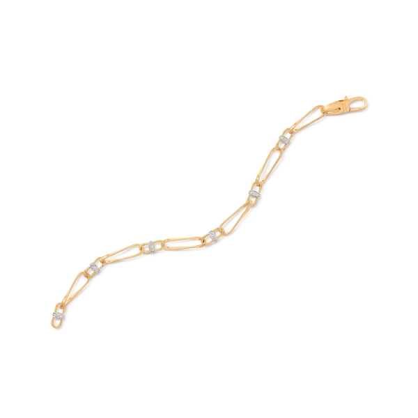 Gold Bracelet Marco Bicego Marrakech Onde BG844 B YW