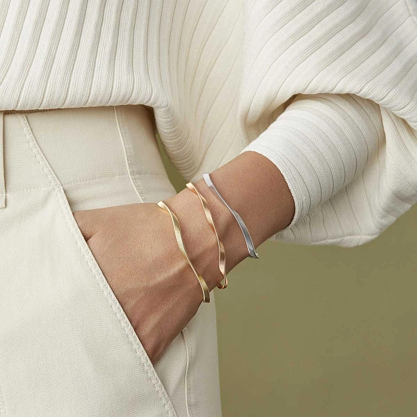 Gold Marco Bicego Marrakech Bracelet BG750 W 01