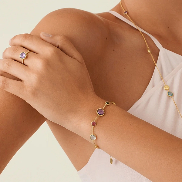Gold Bracelet Marco Bicego Jaipur Colour BB2710 MIX01 Y 02