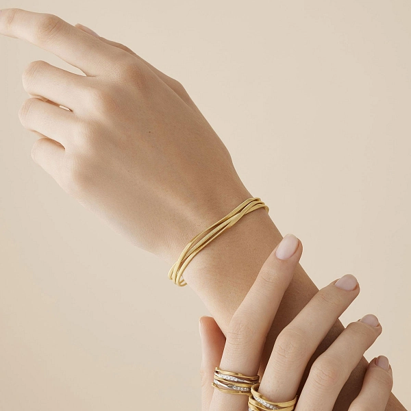 Gold Bracelet Marco Bicego Marrakech BG848 Y 01
