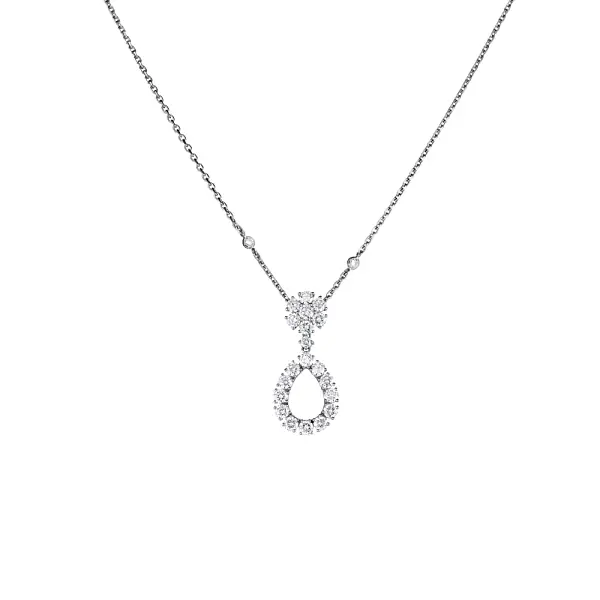 Gold Chopard L'Heure Du Diamant Necklace 799067-1001