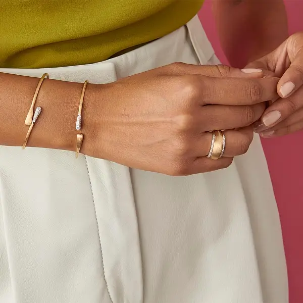 Gold Bracelet Marco Bicego Lucia SB110 B YW Q6