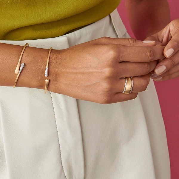 Gold Bracelet Marco Bicego Lucia SB110 B YW Q6