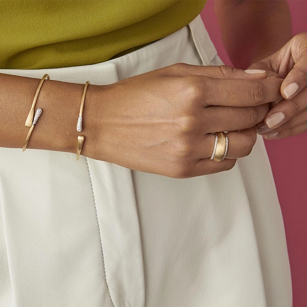 Gold Bracelet Marco Bicego Lucia SB109 B YW Q6