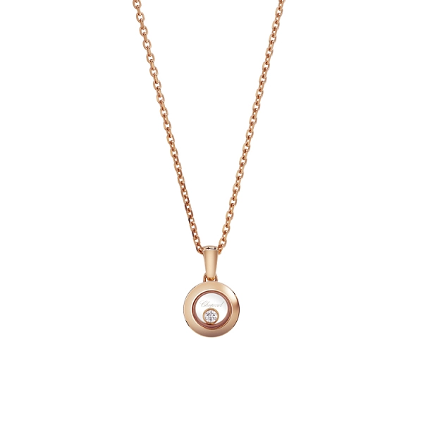 Gold Pendant Chopard Happy Diamonds 79A017-5001