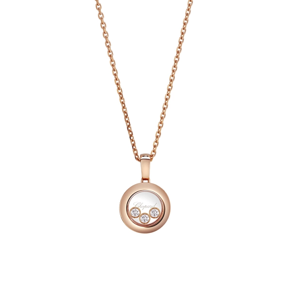 Gold Pendant Chopard Happy Diamonds 79A018-5001