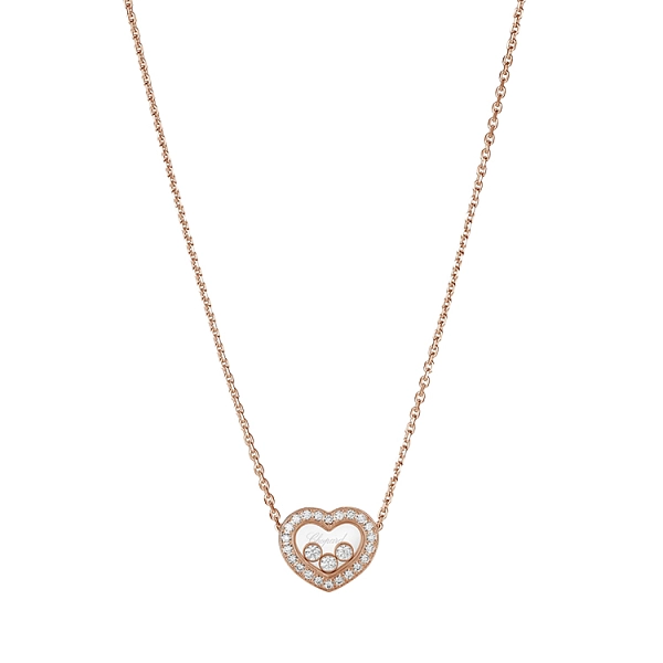 Gold Pendant Chopard Happy Diamonds 79A611-5201