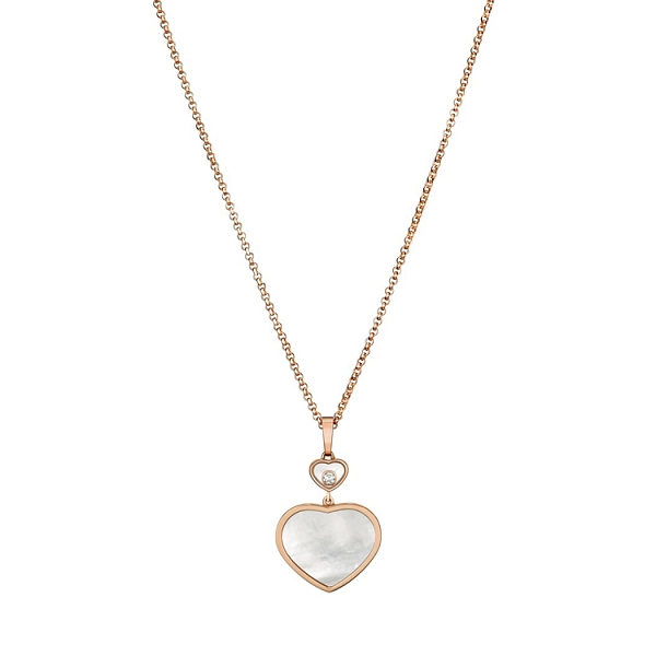 Gold Pendant Chopard Happy Hearts 797482-5301