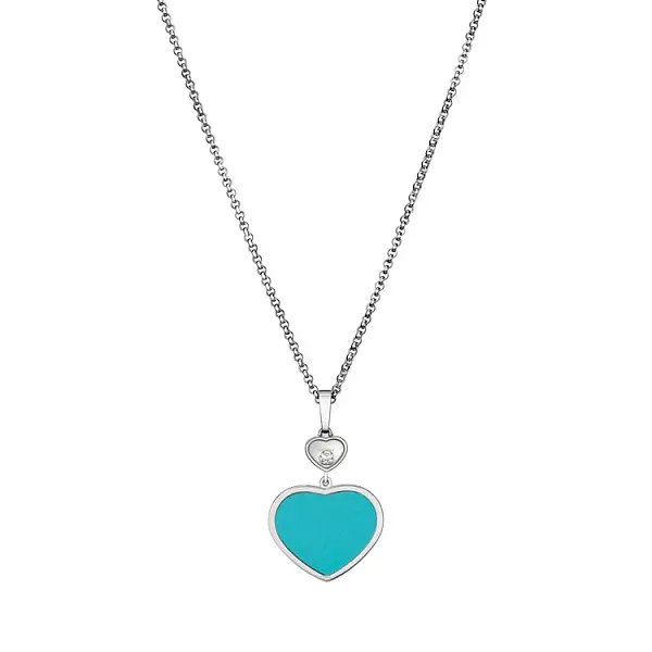 Gold Pendant Chopard Happy Hearts 797482-1401