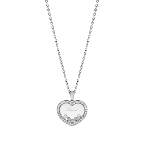 Gold Pendant Chopard Happy Diamonds 79A038-1201