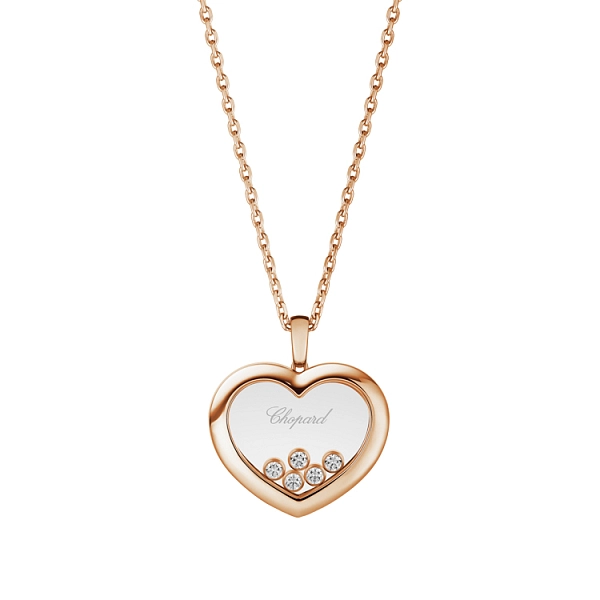 Gold Pendant Chopard Happy Diamonds 79A039-5001
