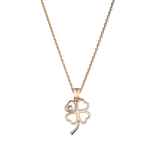 Gold Pendant Chopard Happy Diamonds 797862-5001