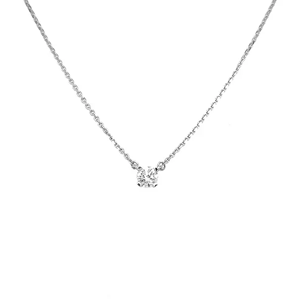 Gold Pendant with Diamond